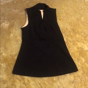 Cute black workout top